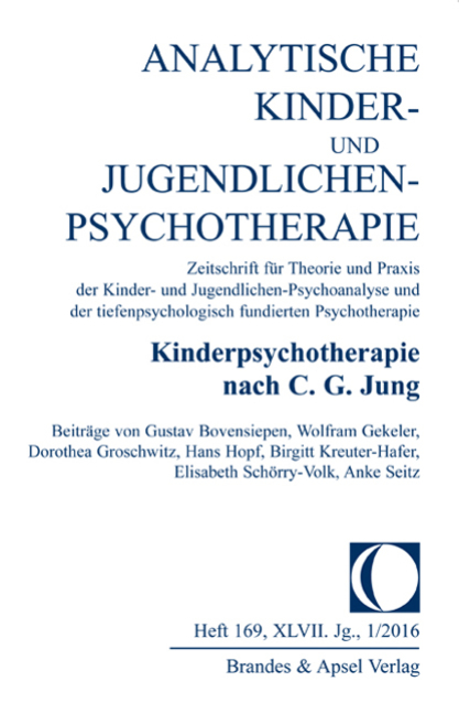 KJP 1/2016, Nr. 169 (Printausgabe) – Kinderpsychotherapie nach C. G. Jung