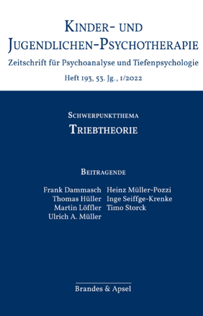 KJP 1/2022, Nr. 193 (Printausgabe) – Triebtheorie