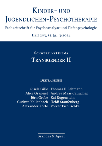 KJP 3/2024, Nr. 203 (Printausgabe) – Transgender II