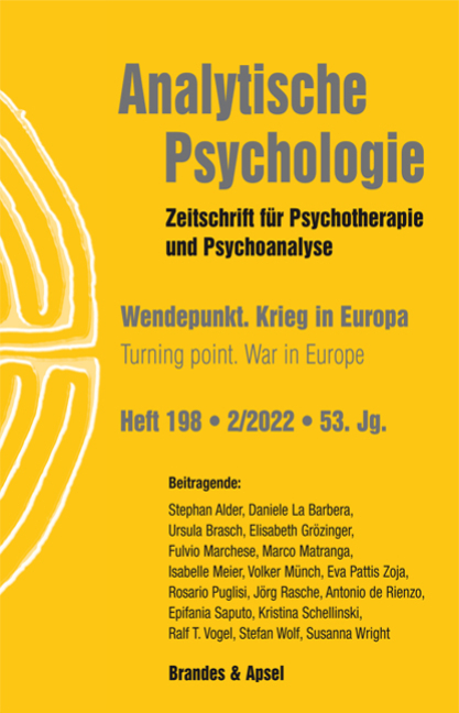 AP 2/2022, Nr. 198 (Printausgabe) – Wendepunkt. Krieg in Europa – Turning point. War in Europe