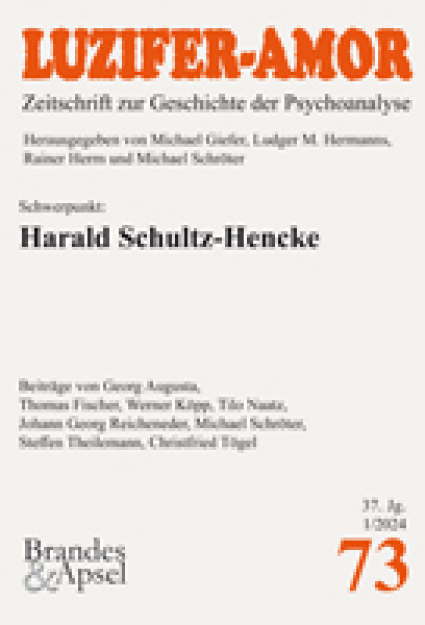 LA 1/2024, Nr. 73 (Printausgabe) – Harald Schultz-Hencke