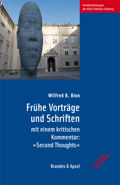 Frühe Vorträge und Schriften