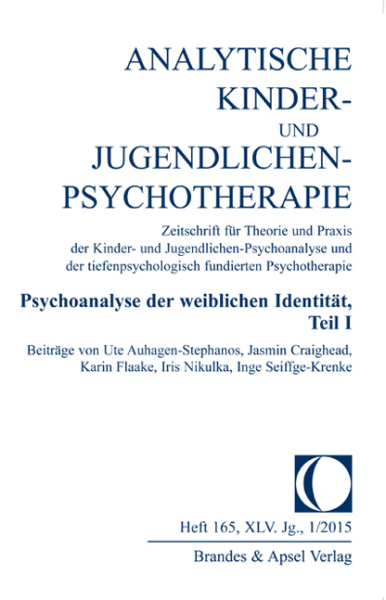 AKJP 1/2015, Nr. 165 (E-Journal, pdf) – Psychoanalyse der weiblichen Identität,  Teil I