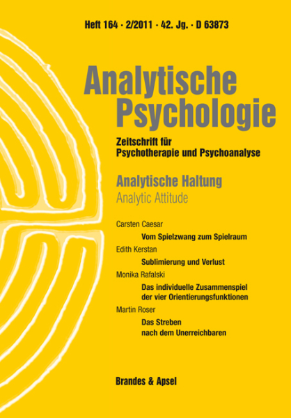 AP 2/2011, Nr. 164 (Printausgabe) – Analytische Haltung – Analytic Attitude
