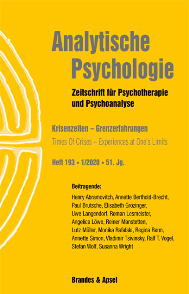 AP 1/2020, Nr. 193 (E-Journal, pdf) – Krisenzeiten – Grenzerfahrungen – Time of Crises – Experiences at One's Limits