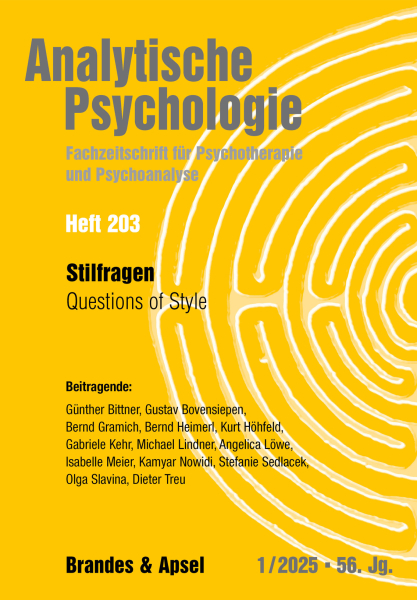 AP 1/2025, Nr. 203 (Printausgabe) – Stilfragen – Questions of Style