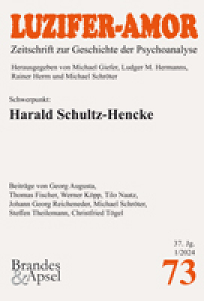 LA 1/2024, Nr. 73 (E-Journal, pdf) – Harald Schultz-Hencke
